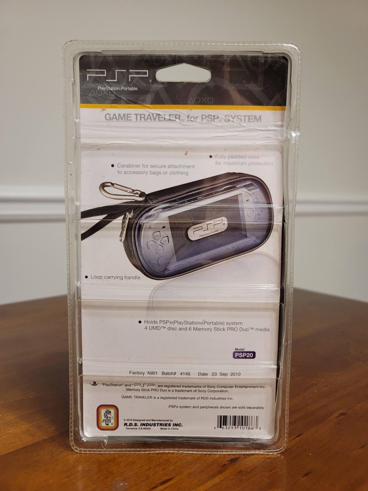 (NEW UNOPENED) Sony PSP Game Traveler Case – Black
