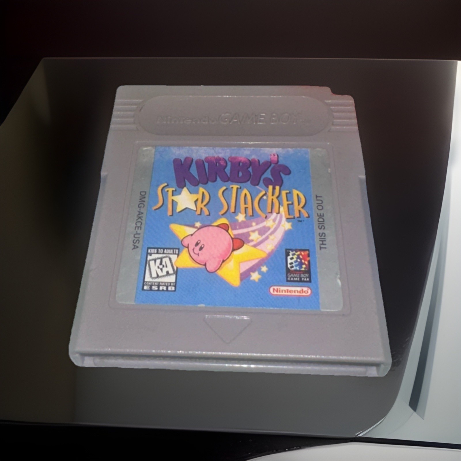 Kirby’s Star Stacker Game + Manual (Nintendo Game Boy, 1997) Working Authentic