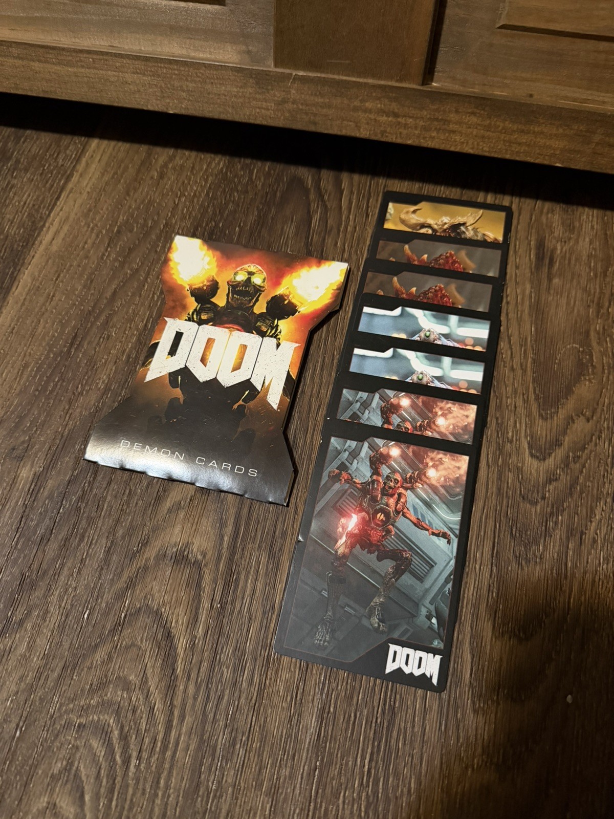 New Bethesda Doom 2016 Gamestop Exclusive Demon Cards RARE Sealed + Bonus Cards