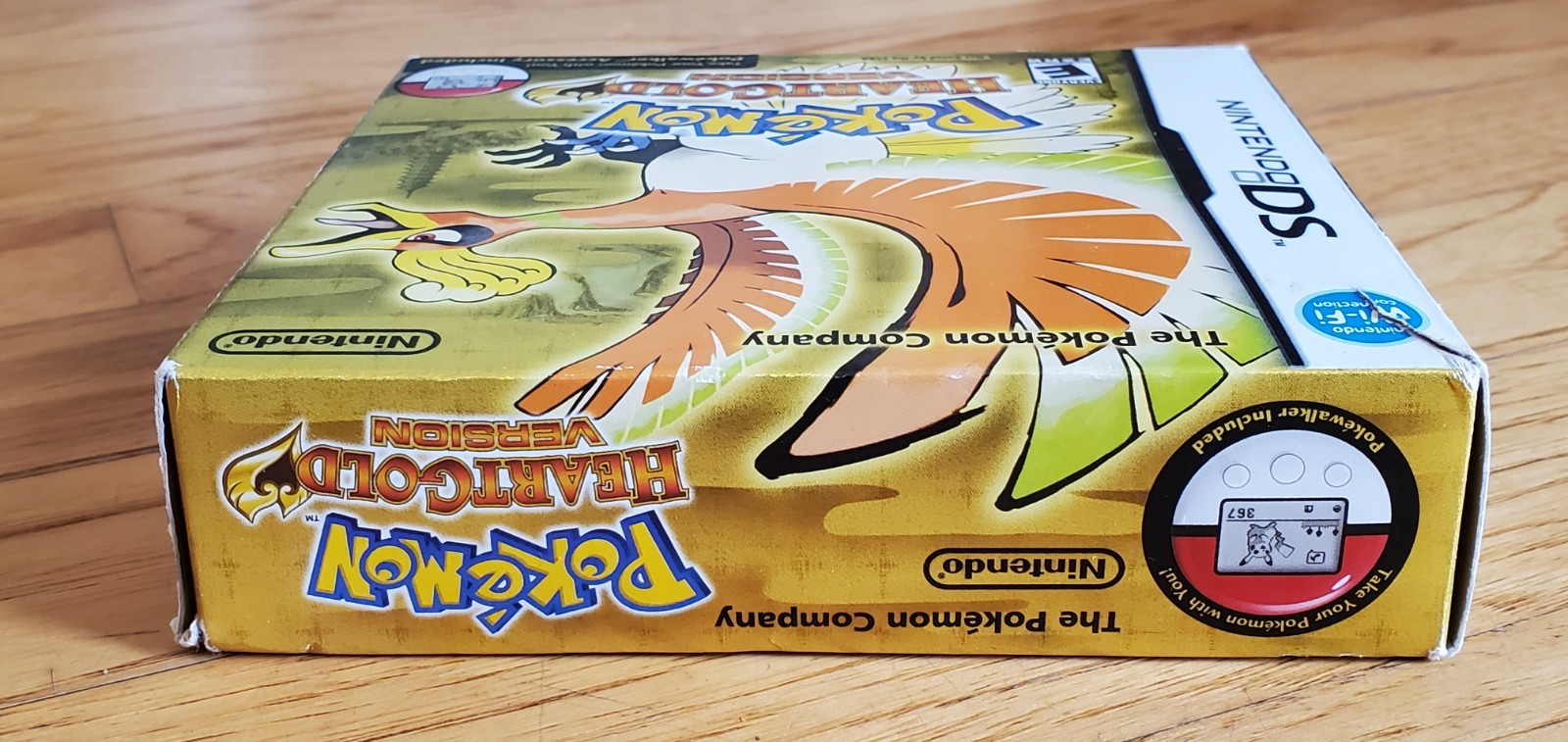 Nintendo DS Pokémon Heart Gold Box HeartGold Big Box Only No Game or Pokewalker!