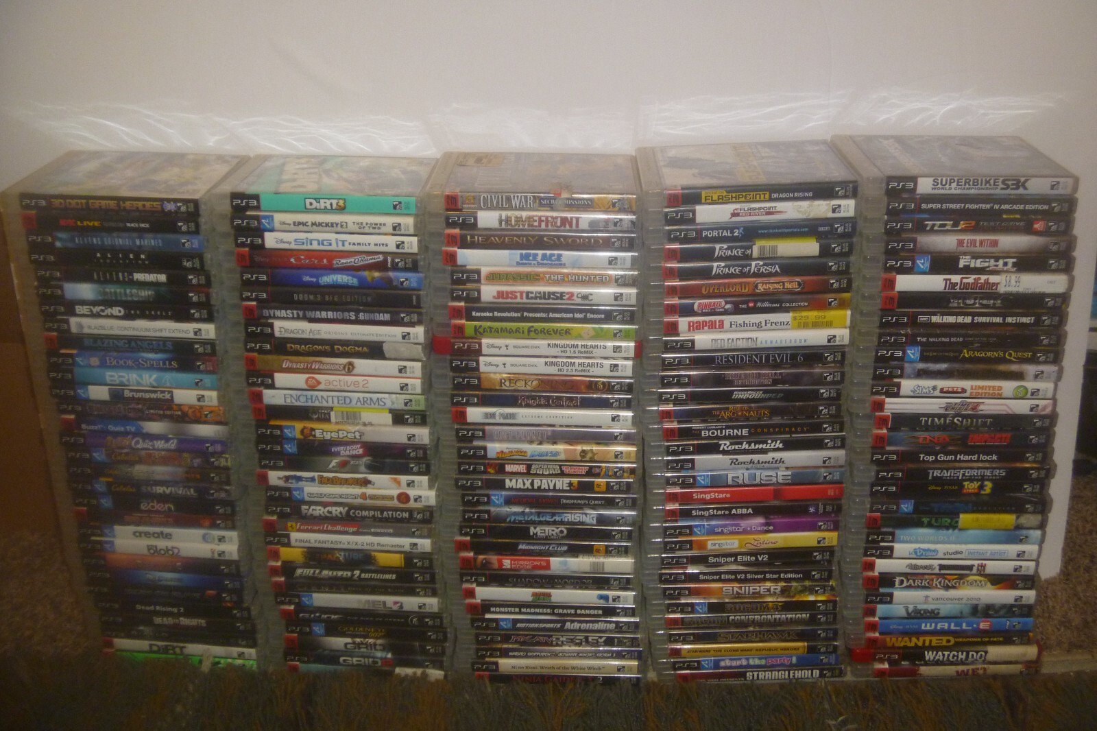 Sony Playstation 3 PS3 Games! You Pick & Choose from Large Selection* With Cases