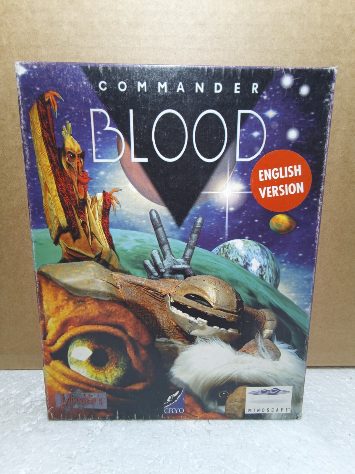 Commander Blood PC Big Box, NEW! CIB, RARE – Vintage – RETRO!