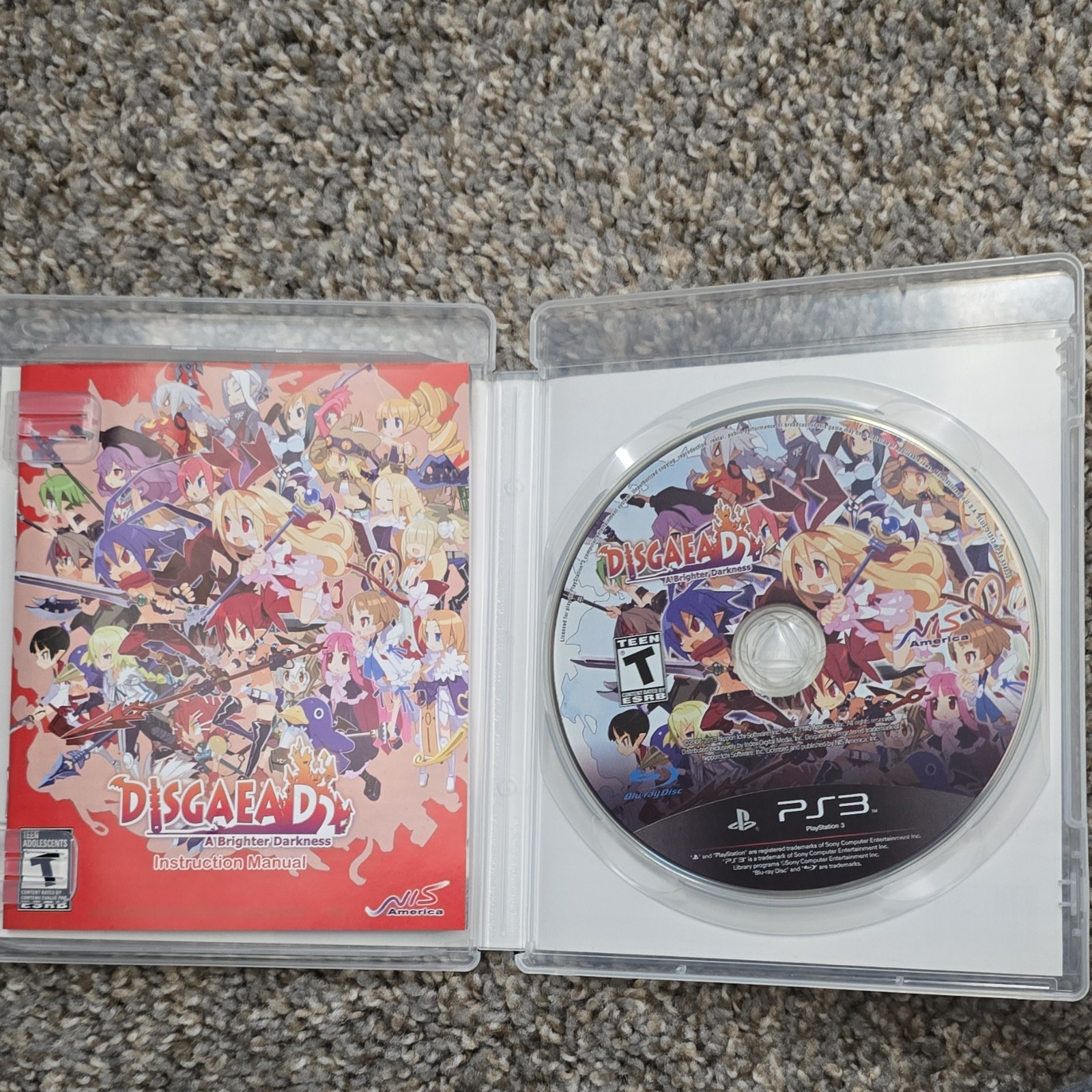 Disgaea D2: A Brighter Darkness PS3 Role Playing Strategy 2013 NIS America Manu…