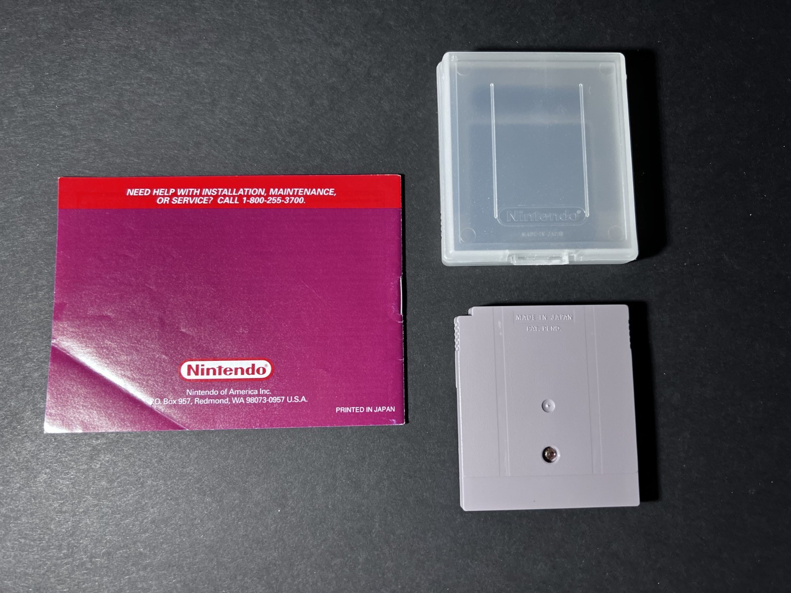 Mole Mania Nintendo Game Boy 1996 – Cartridge, Case and Manual