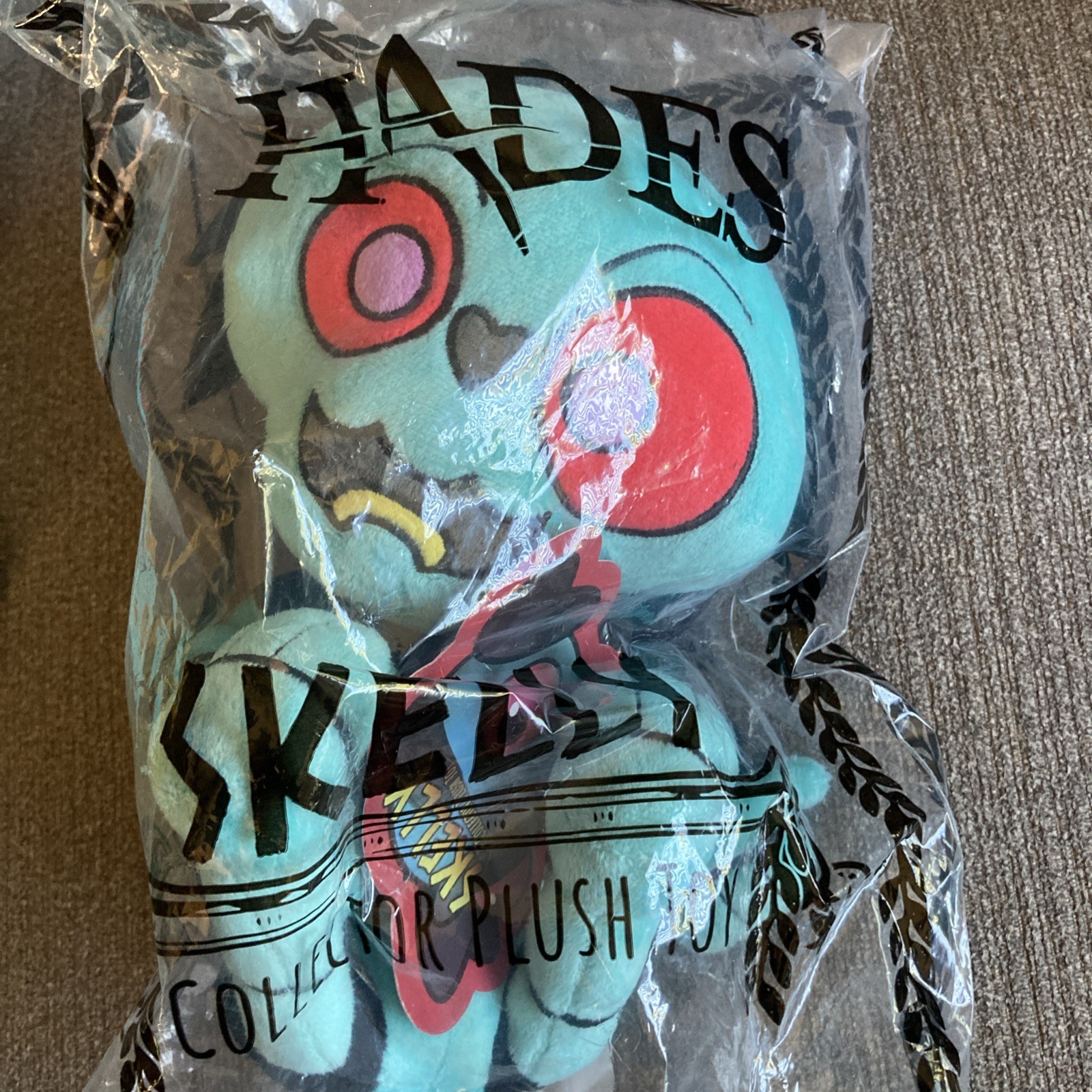 Supergiant 8″ Hades Talking Plush Skelly New Sealed In Bag / Batteries Included