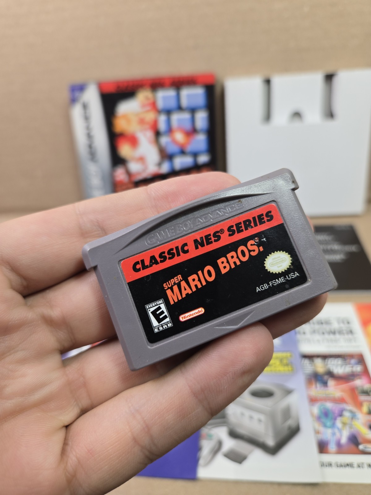 Super Mario Bros. Classic NES Series (Game Boy Advance, 2004) Complete w/Manual