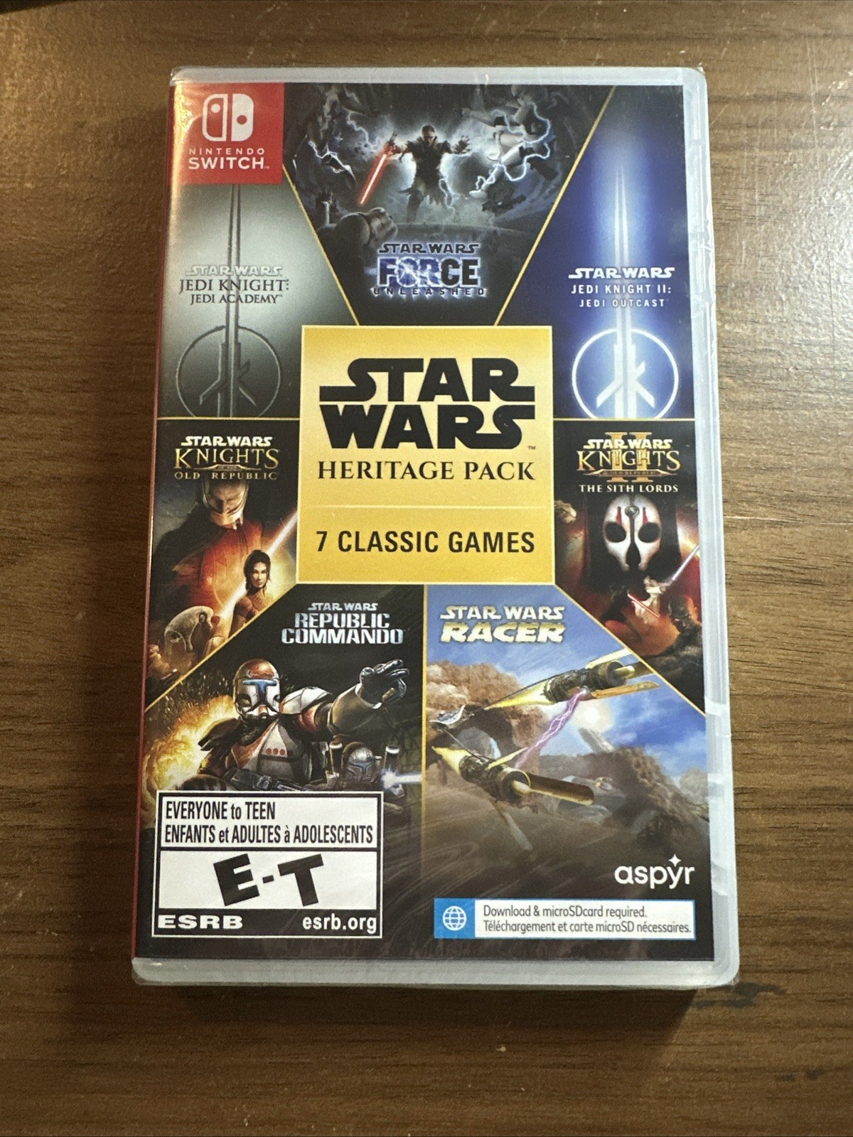 Star Wars Heritage Pack Nintendo Switch Sealed