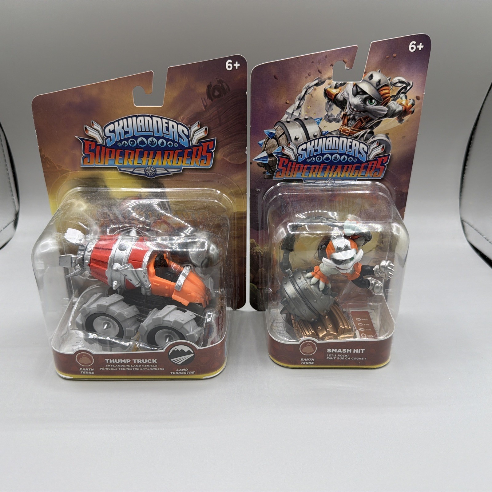 Skylanders Superchargers – Smash Hit & Thump Truck – 2 Pc Set. NEW