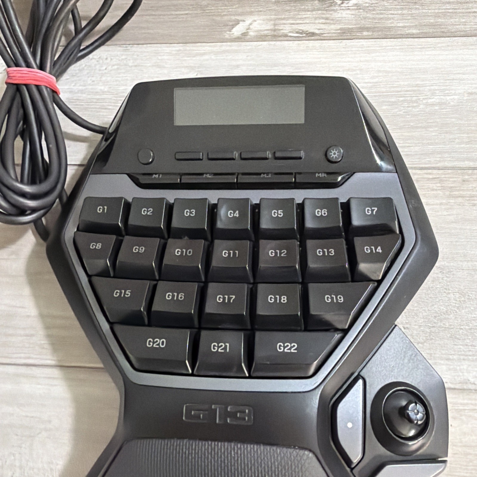 Logitech G13 Advanced Gameboard USB Gaming Pad Controller 25 Key Joystick stick