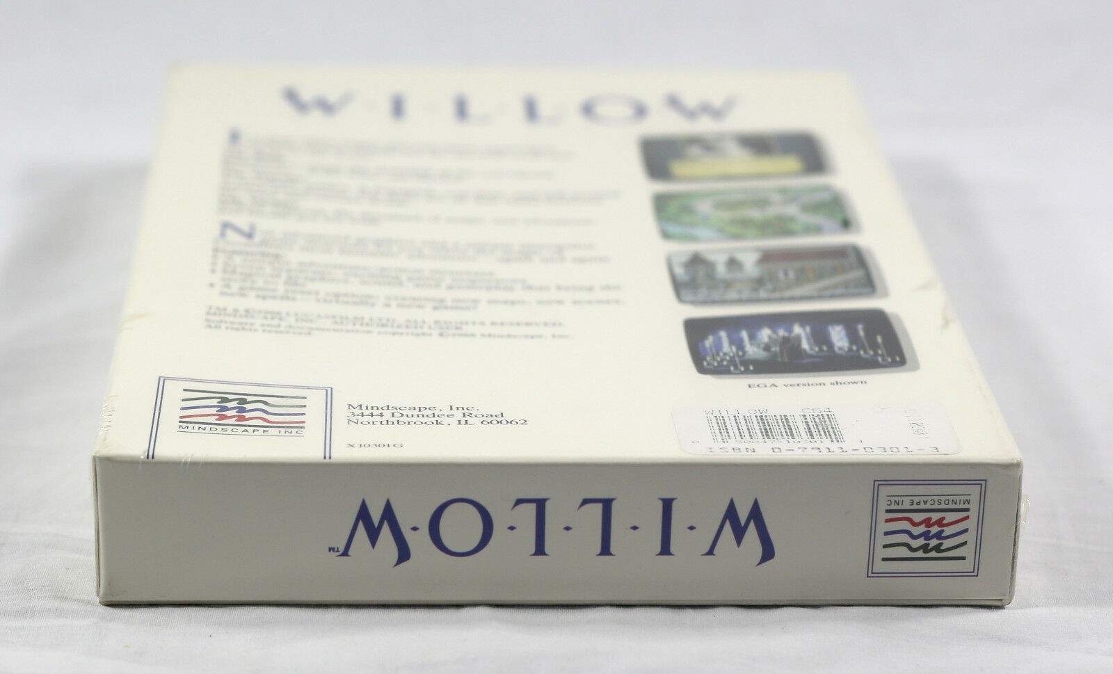 SEALED 1988 WILLOW Mindscape Commodore 64 Big Box PC RARE