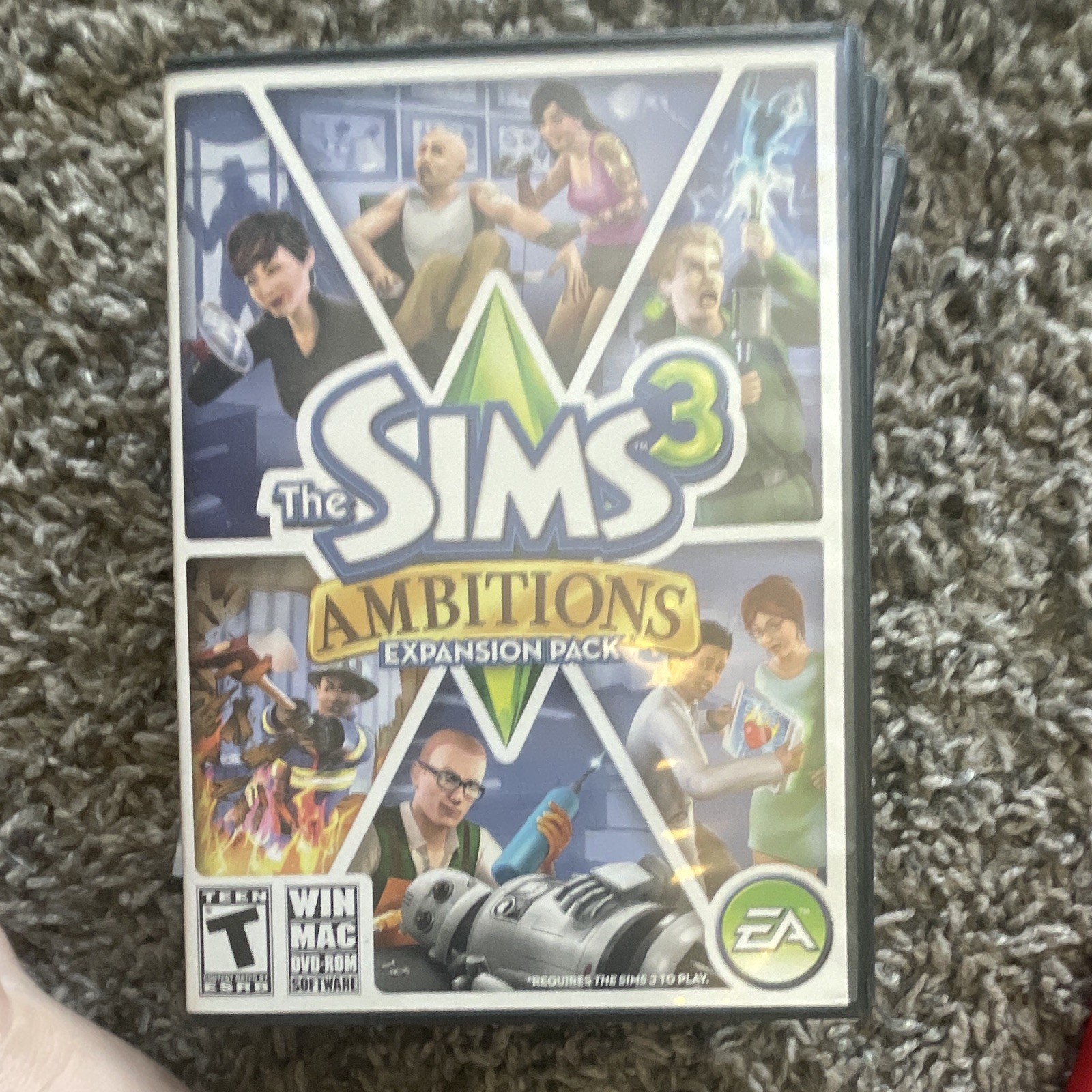 EA The Sims 3: Ambitions Expansion Pack PC Simulation The Sims Series T