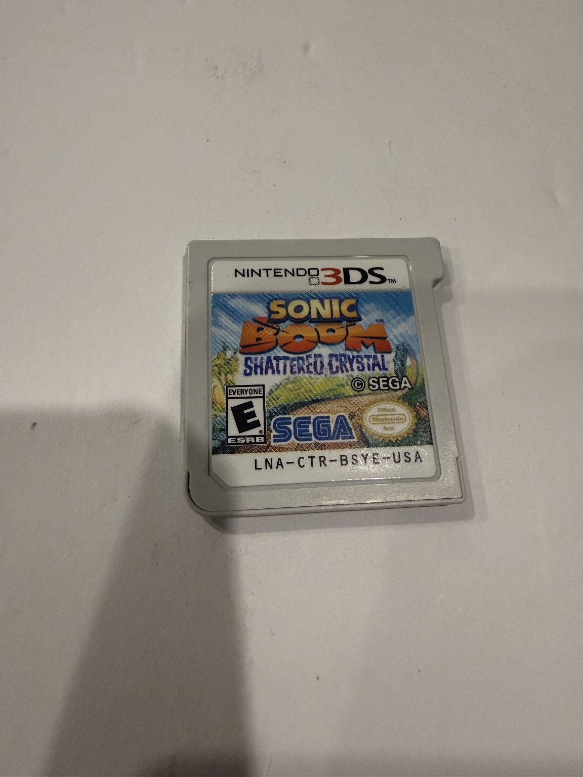 Sonic Boom Shattered Crystal Nintendo 3DS Video Game SEGA CIB Complete w/ manual