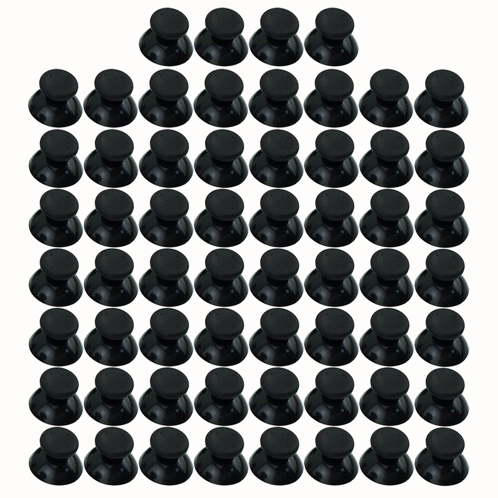 60Pcs For Xbox 360 Joysticks Analog Thumb Sticks Joysticks Replacement Black USA