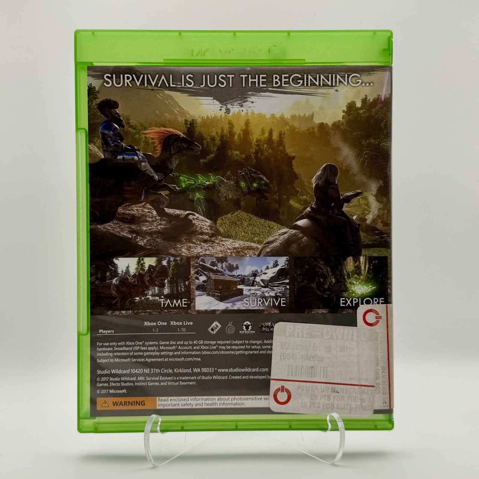 Studio Wildcard Ark: Survival Evolved – Xbox One (Preowned) **Read Description**