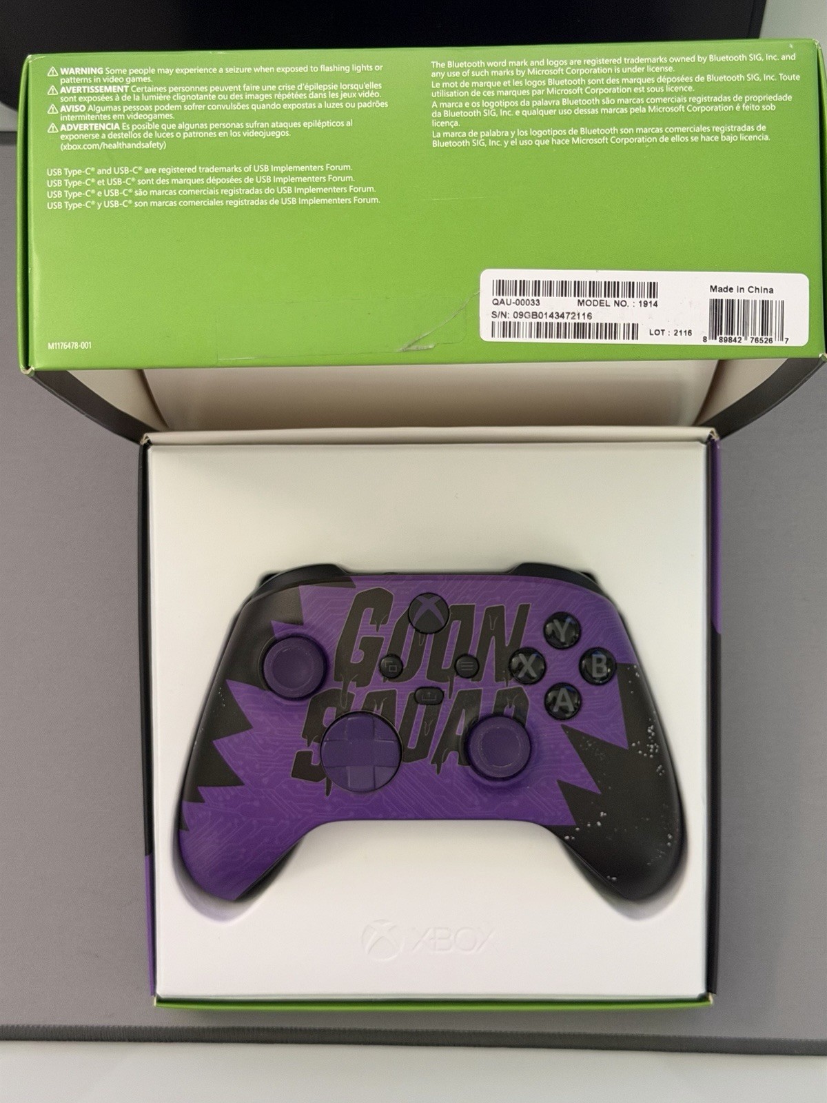 Xbox Wireless Controller – Space Jam Goon Squad Special Edition