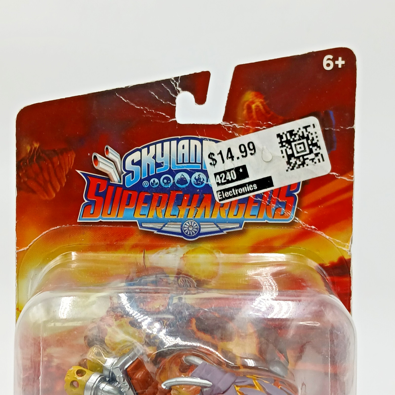 Skylanders SuperChargers Burn Cycle Fire Land Vehicle Toys to Life NOS READ FLAW