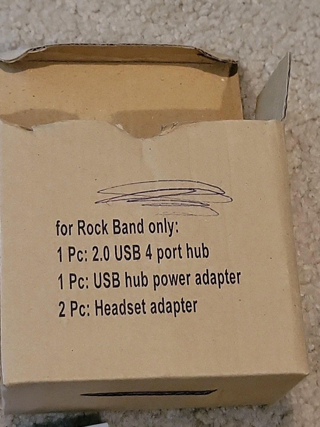 Xbox 360 Rock Band /Guitar Hero Bundle Set -Tested – See Notes For DESCRIPTION