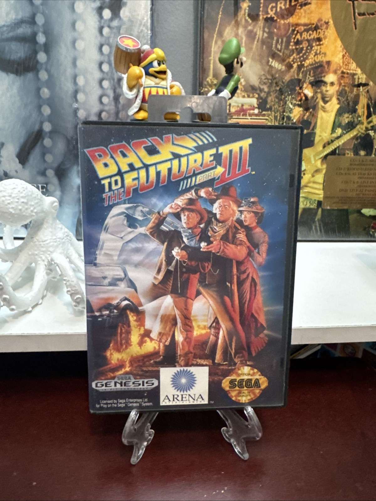 Back to the Future Part III (Sega Genesis) ~CIB COMPLETE!! ~ 1990 *RARE* Sega 3