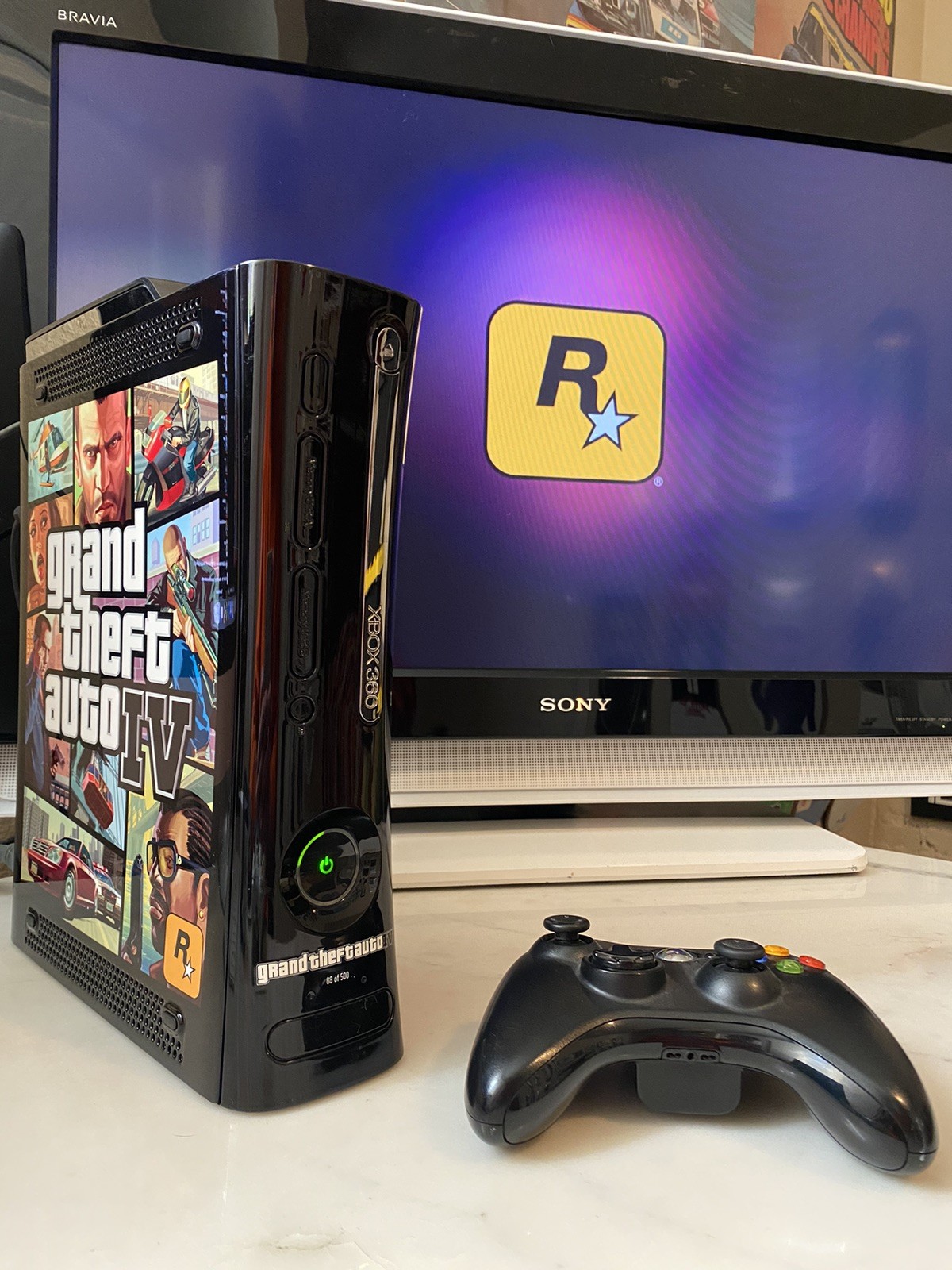 Grand Theft Auto IV Limited Edition Xbox 360 #88/500 Rockstar Games Giveaway