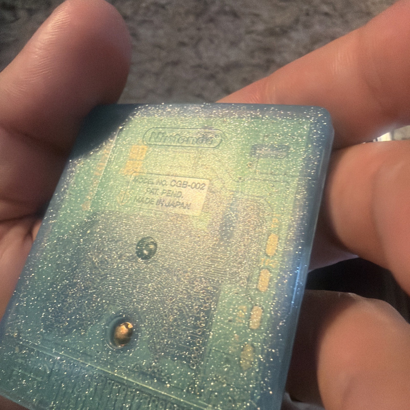 Pokemon Crystal for the Nintendo Gameboy Color. -Tested & Authentic