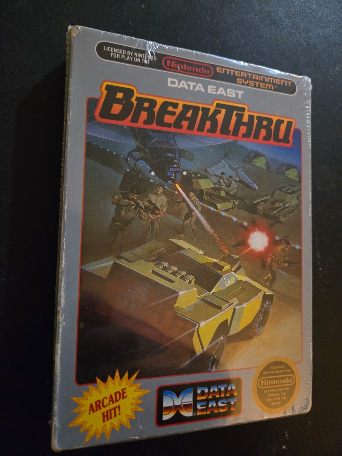 BreakThru Complete in Box CIB (Nintendo, NES 1987)
