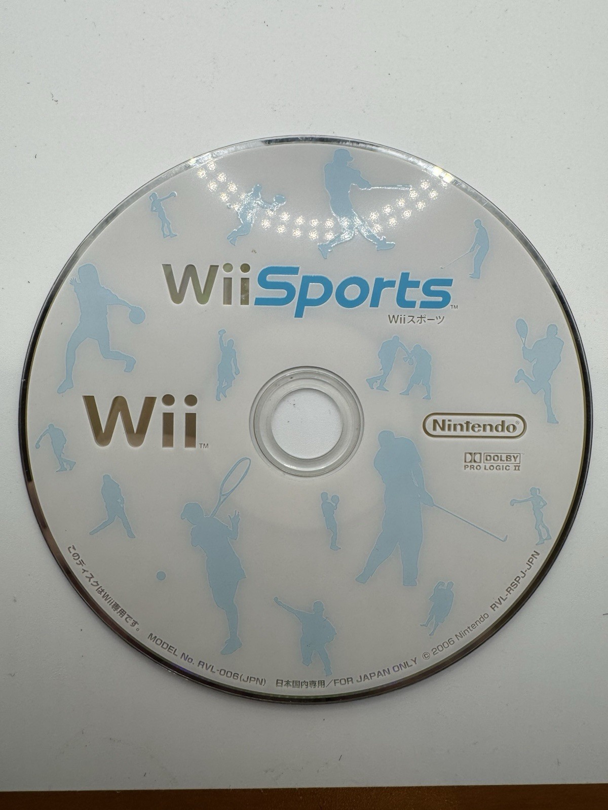 Japanese Wii Sports (Nintendo Wii, 2006)