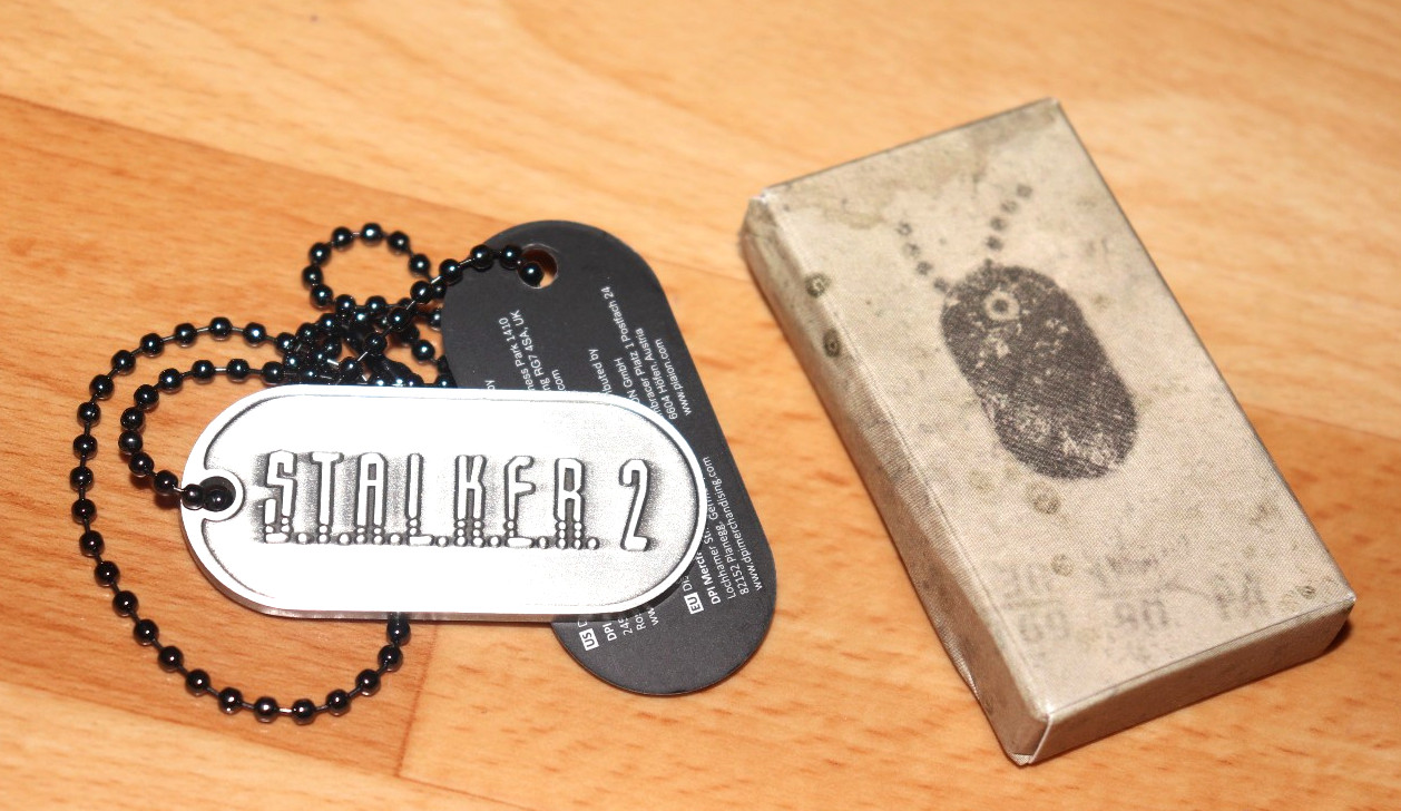 S.T.A.L.K.E.R. 2 Heart of Chornobyl Stalker Rare Promo Collectibles Necklace