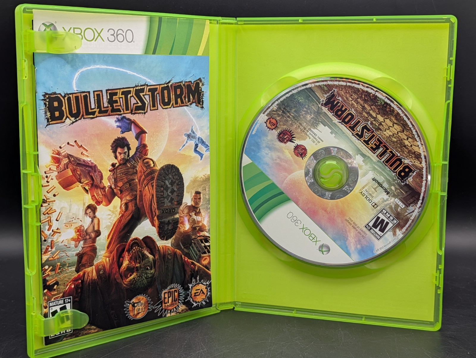 Bulletstorm Epic Edition ( Microsoft Xbox 360 ) CIB – Mint Disc -Pristine-Tested