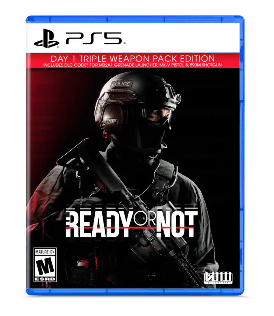 Ready or Not – Day 1 Ed. – Playstation 5 Tactical Game – NEW FREE US SHIPPING