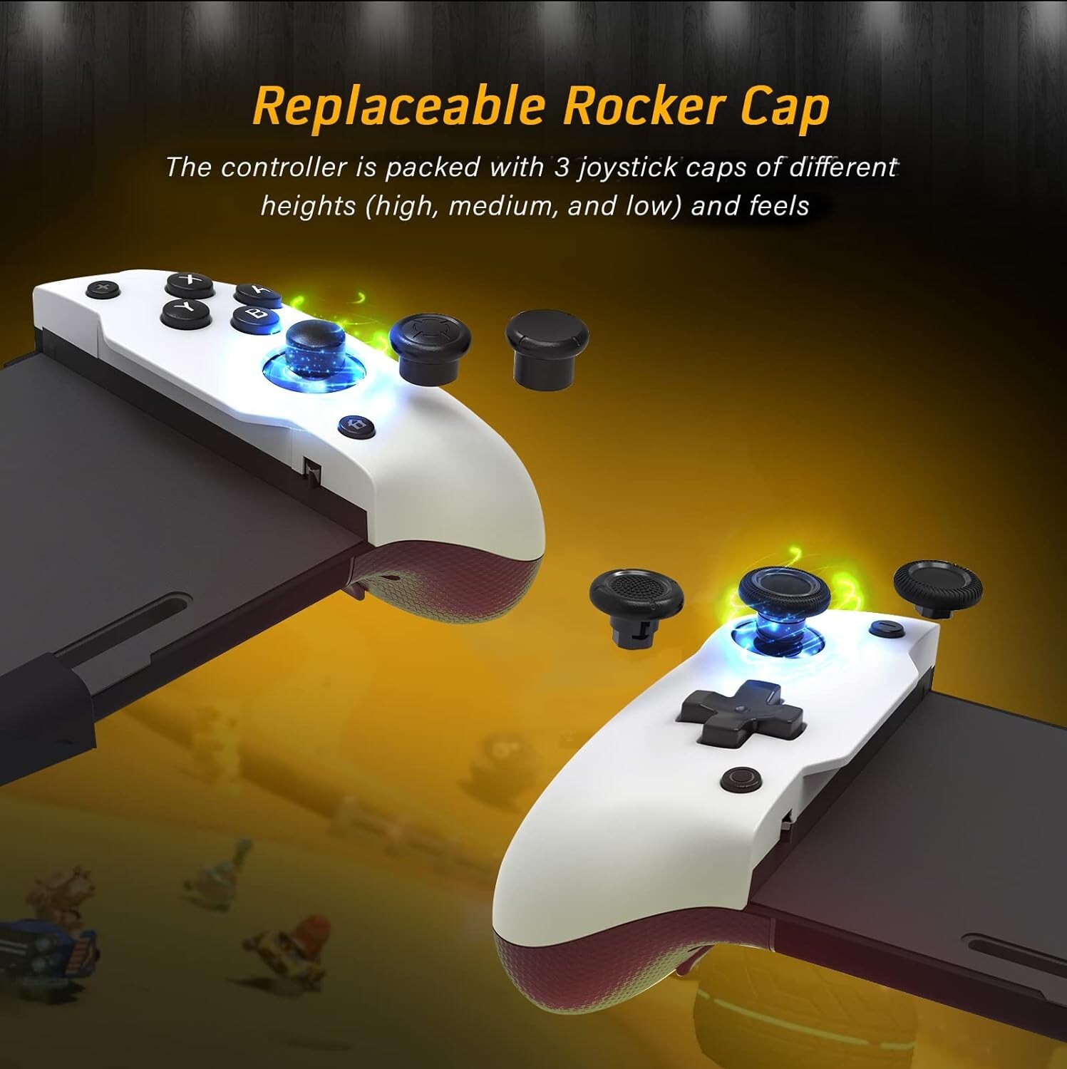 Gamepad Dual Vibration Handheld Controller For Nintendo Switch Joy-Con Game Grip