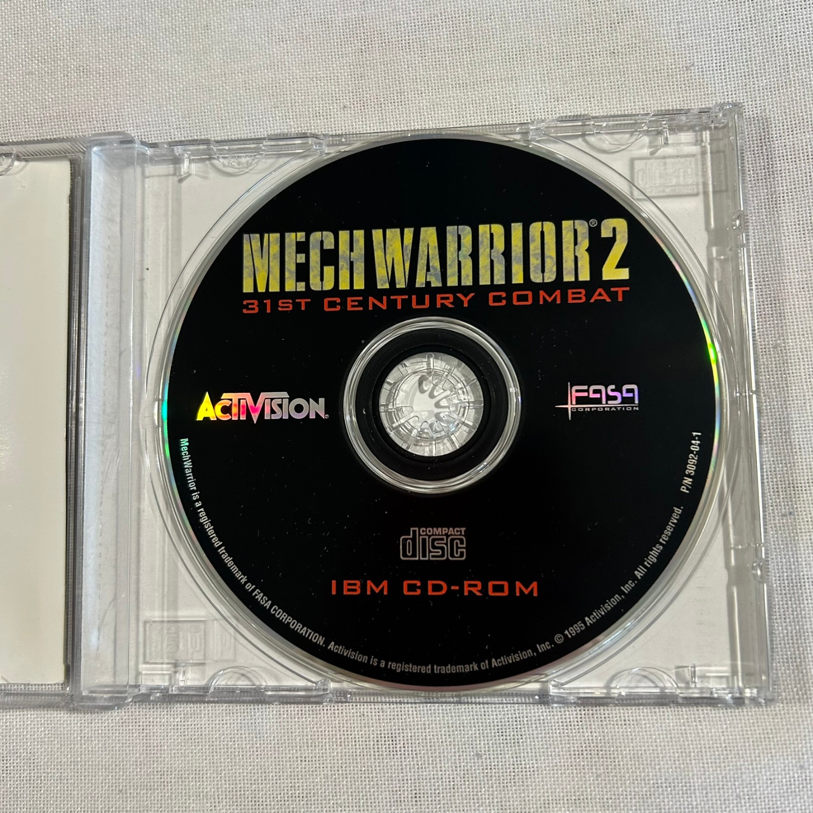 Mech Warrior 2 31st Century Combat PC Game CD Rom 1995