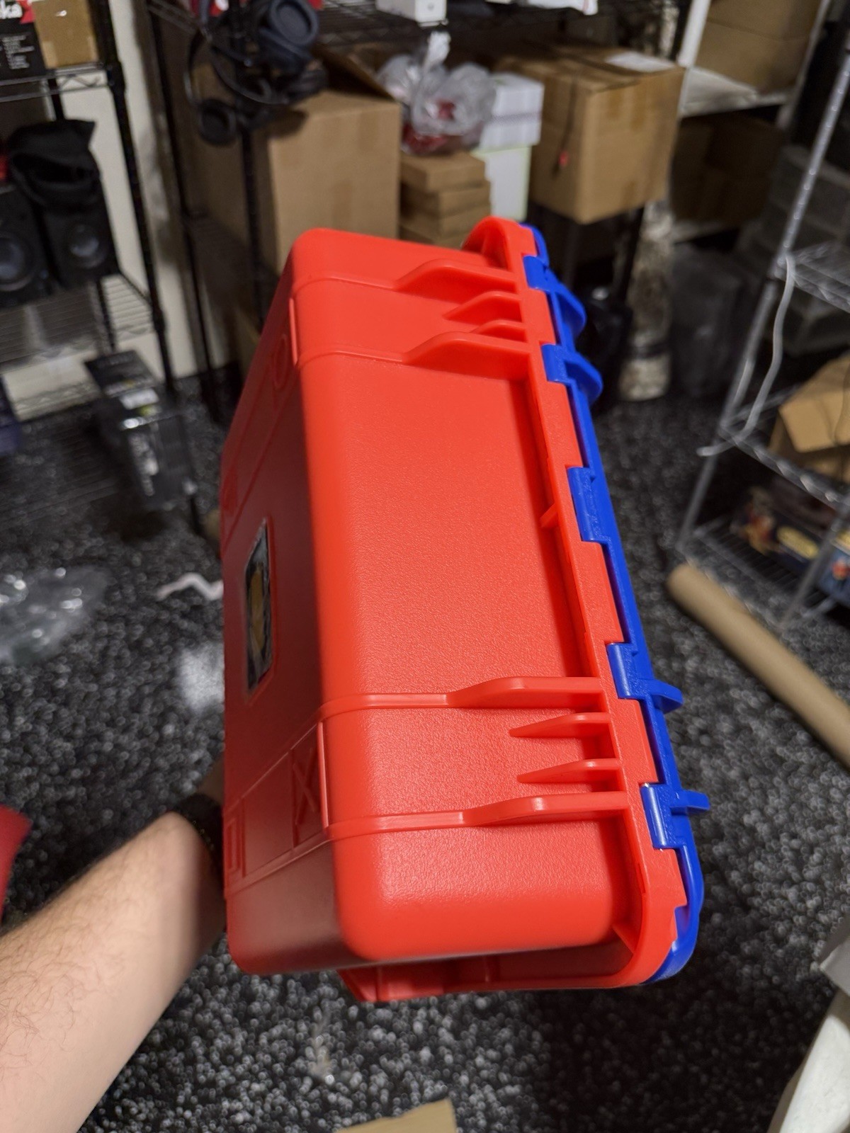STARTRC Games Hard Shell Water-Resistant Case Blue Red Yellow for Switch 2