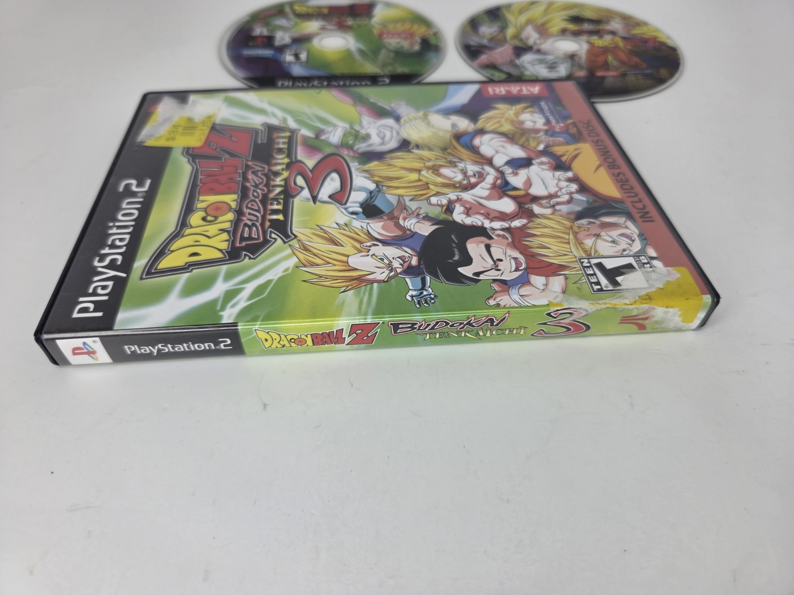 Dragon Ball Z: Budokai Tenkaichi 3 (Sony PlayStation 2), With Bonus Disc, Tested