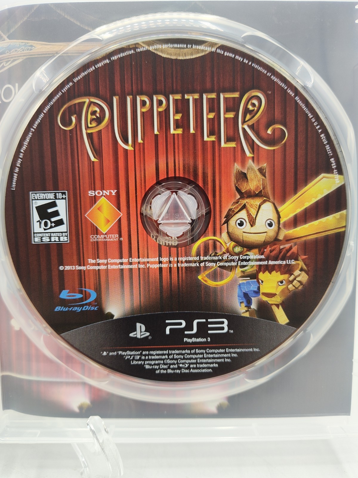 Puppeteer – (Sony PlayStation 3 PS3, 2013) *NEAR MINT* Tested! FREE SHIPPING!!!
