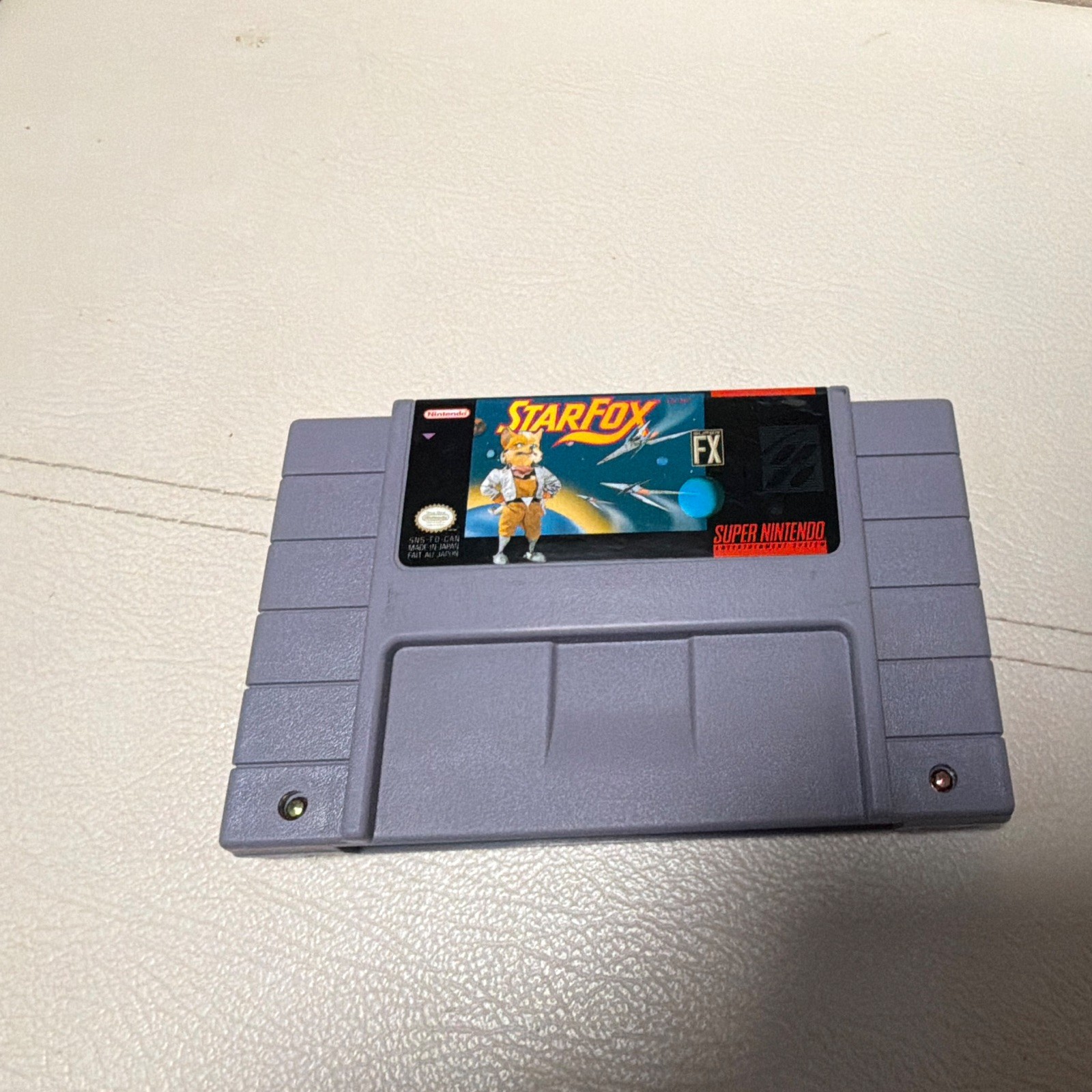 Super Nintendo Star Fox CIB