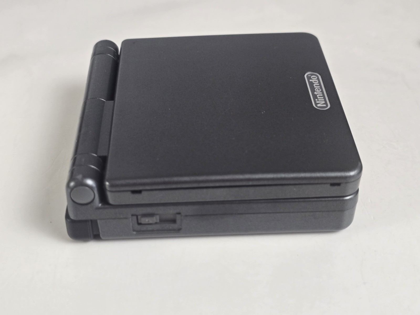 Nintendo Game Boy Advance SP AGS 001 Onyx Black GBA Console Bundle Tested
