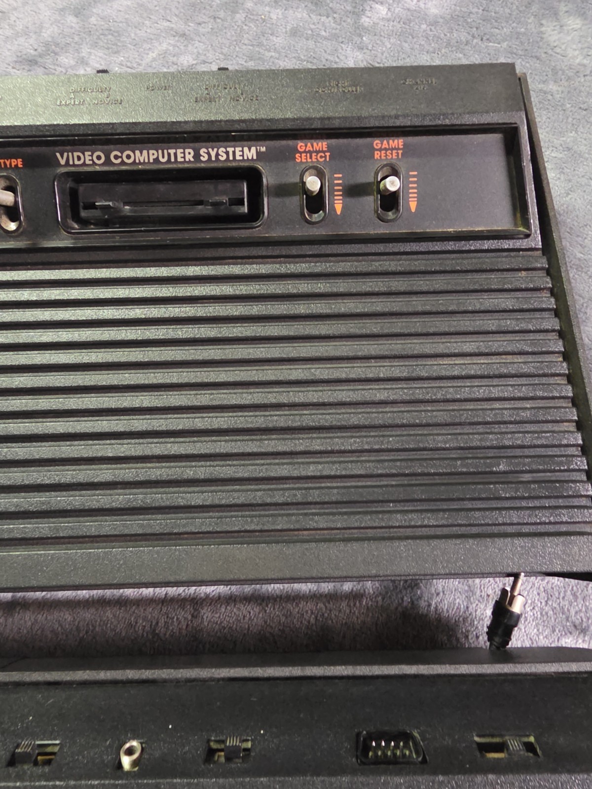 Atari 2600 X2 Video Computer System Model CX-2600 A Console Only PARTS/UNTESTED