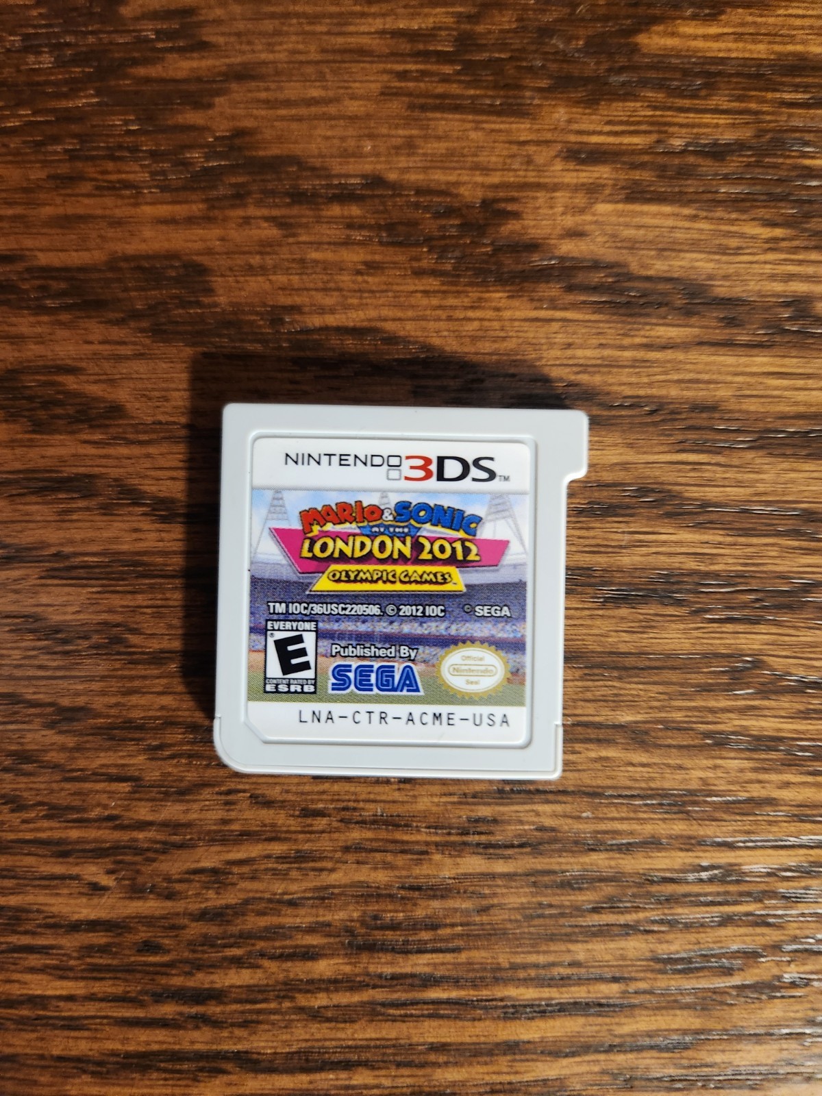 Mario & Sonic at the London 2012 Olympics (Nintendo 3DS, 2012) Tested & Works!