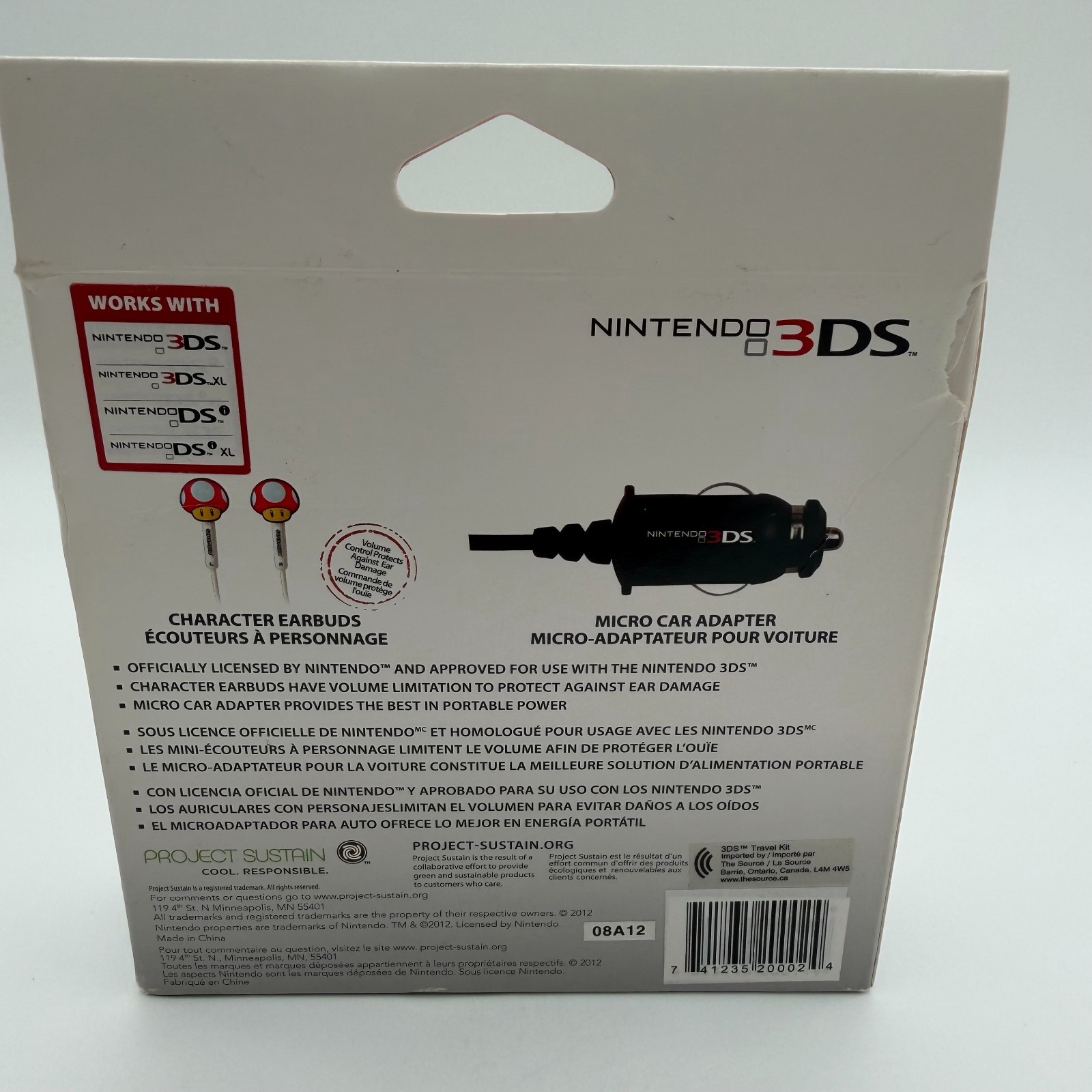 New Nintendo 3DS AC Adapter DSi 2DS 3DS Official Brand New Sealed + Travel kit