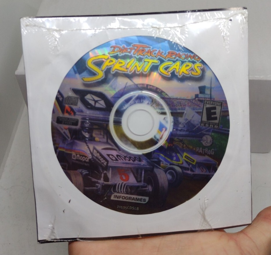 Dirt Track Racing: Sprint Cars Official Game – PC CD ROM Sealed – FREE SHIPPING
