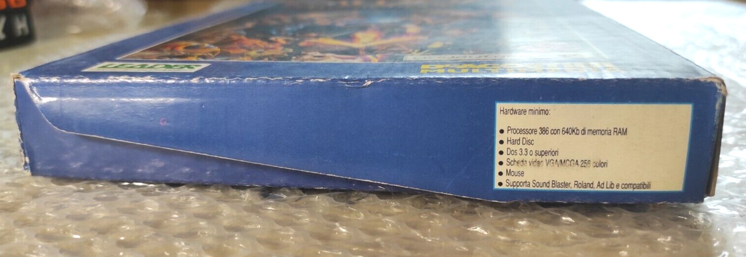 SIMON THE SORCERER Complete Box PC FLOPPY ORIGINAL LEADER Italy Retrogames PAL