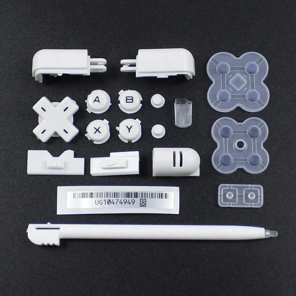 A B X Y L R D-Pad Cross Key Stylus Full Button Set For Nintendo DS Lite DSL NDSL