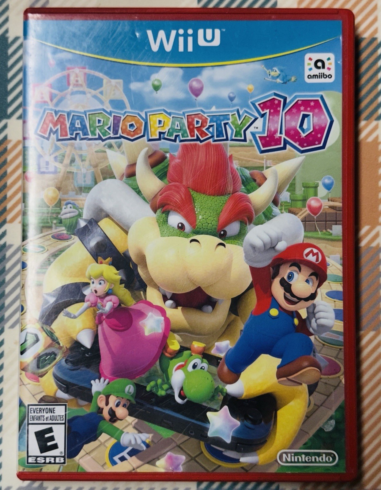 Mario Party 10 Nintendo Wii U Game & Case Tested/Works Adult Owned