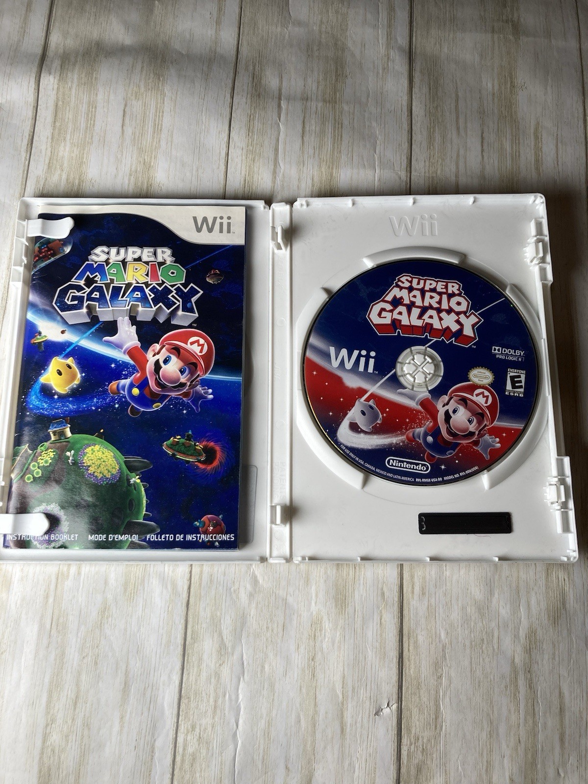 Nintendo Selects: Super Mario Galaxy (Nintendo Wii, 2007) CIB Complete – TESTED