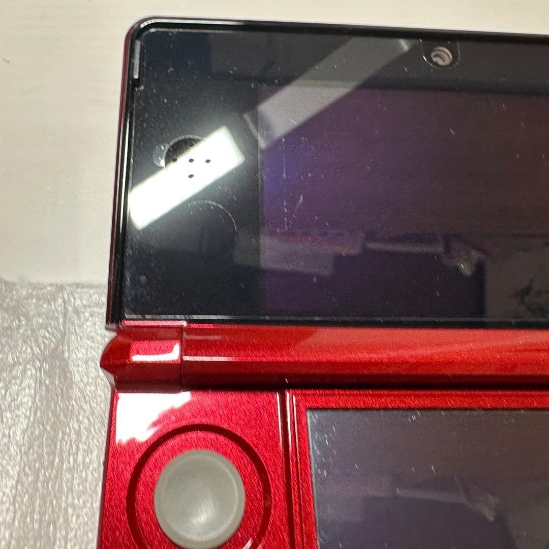 Nintendo 3DS Flare Red 6176 From Japan