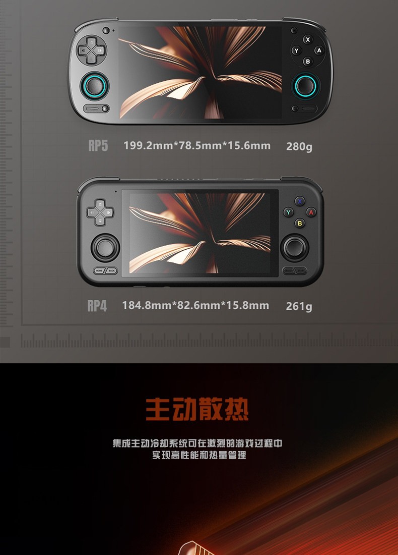 Retroid Pocket 5 1080P Portable Game Console