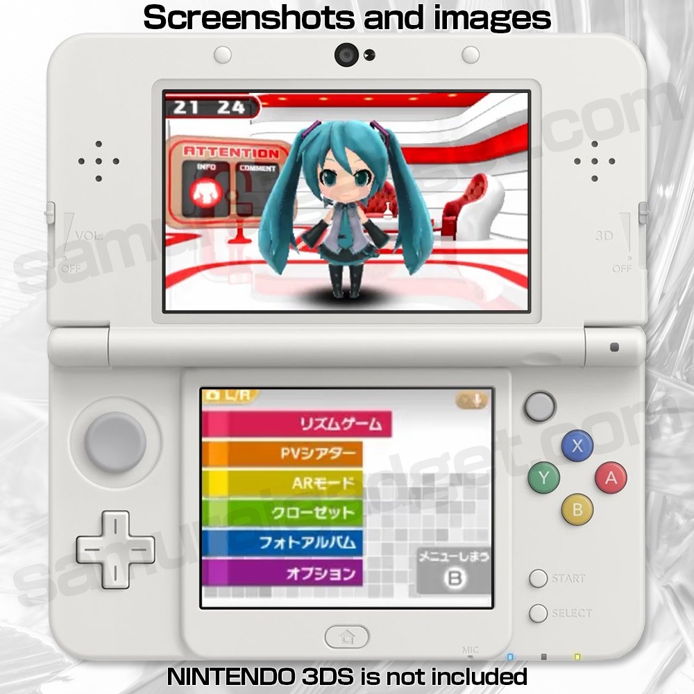 Hatsune Miku and Future Stars: Project Mirai (+Card) Nintendo 3DS [Japan NTSC-J]