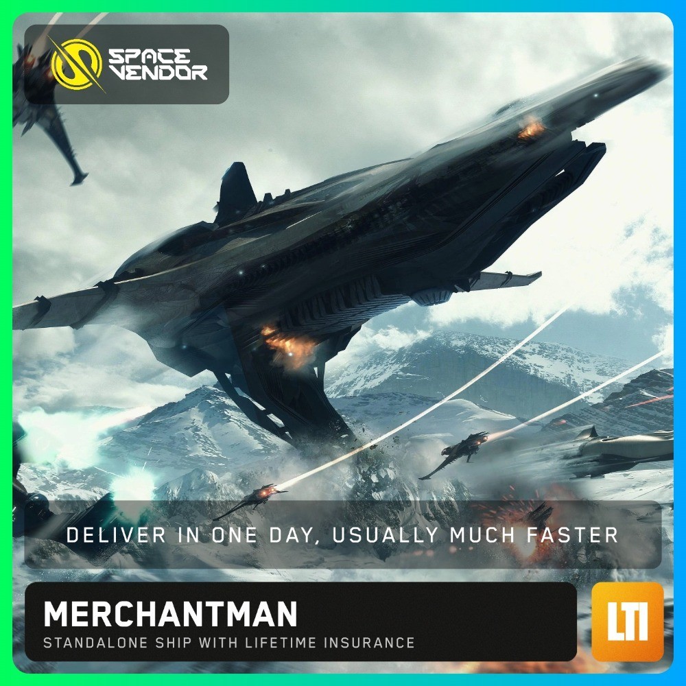 Star Citizen Merchantman LTI Lifetime Insurance CCUd – Space Vendor