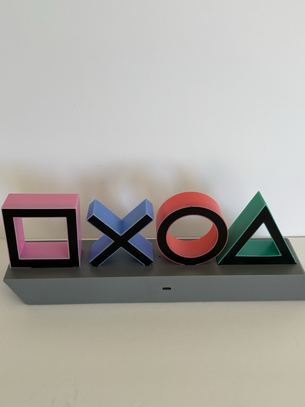Paladone Playstation Color Icons Light 3 Modes- Tested Working
