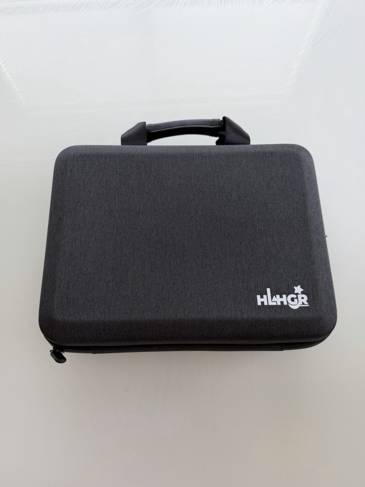 HLHGR Hard Shell Padded Carrying Case for Nintendo Switch, Black/Gray